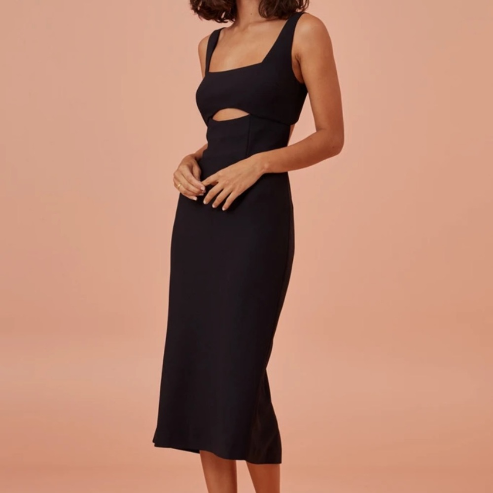Black cutout dress - “Nadia dress”